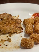Lemon Pepper Grilled Chicken with Tots